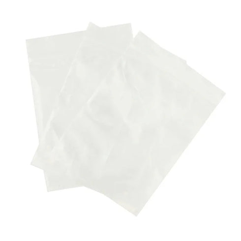 5cm x 7cm Clear Zip Lock Bags